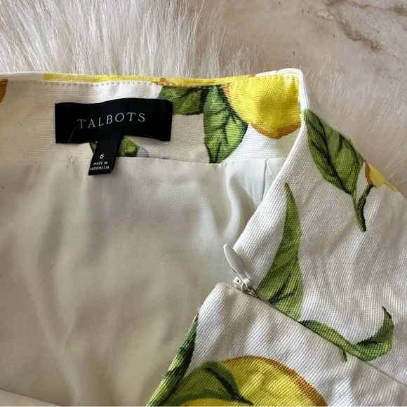 Talbots Lemon Miniskirt - Picture 4 of 6